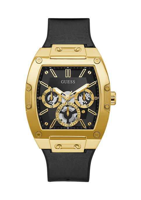 GUESS® Mens Phoenix Multi Gold Tone Watch