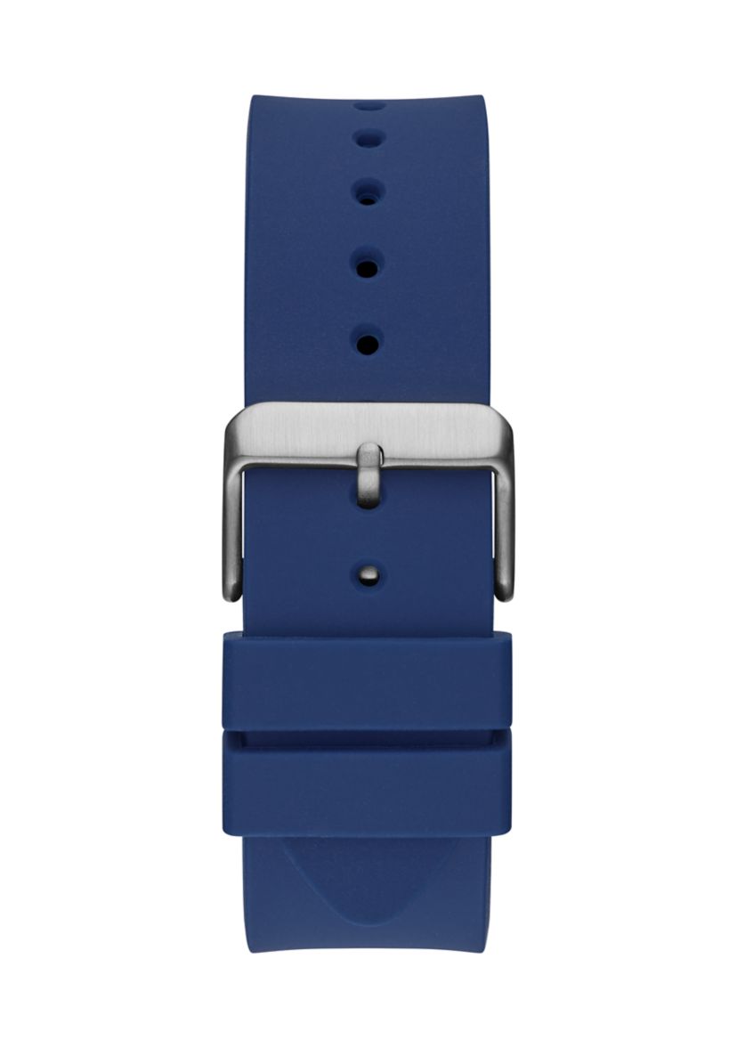 Phoenix Blue Silicone Strap Watch 
