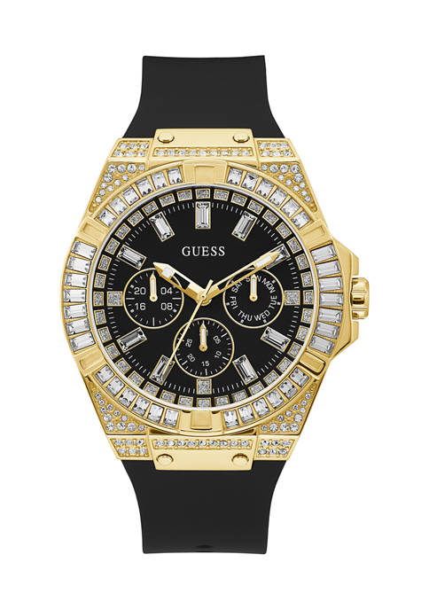 GUESS® 50 Meter Water Resistant Gold Tone Case