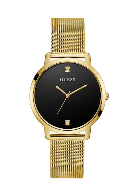 GUESS® Gold Mesh Watch