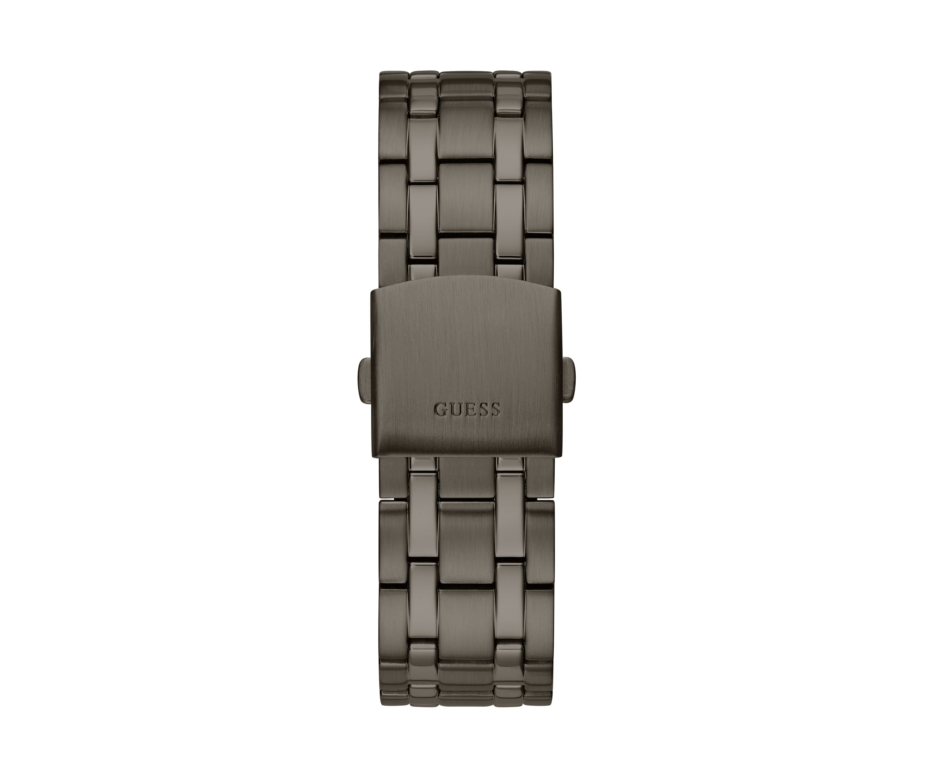 Gunmetal Case Stainless Steel Watch