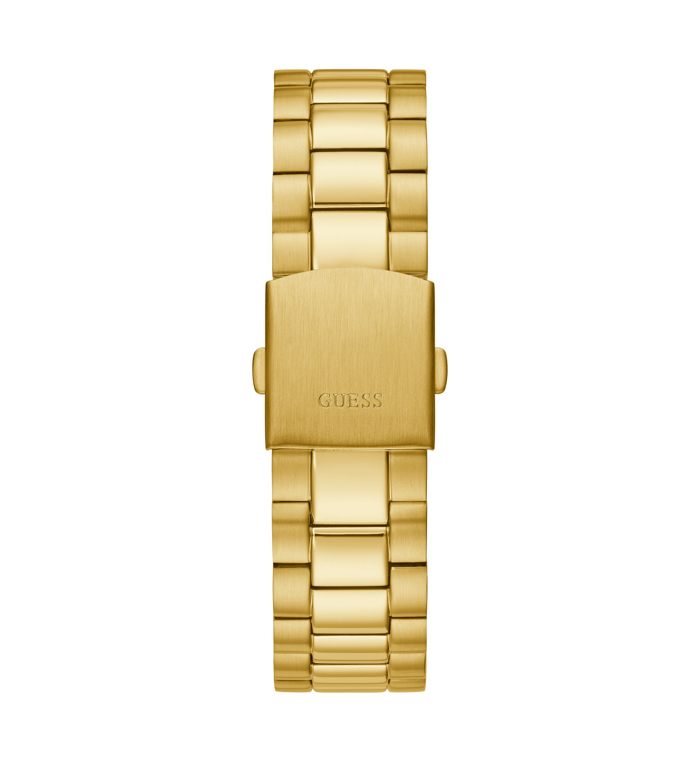 Gold Tone Case Stainless Steel Watch