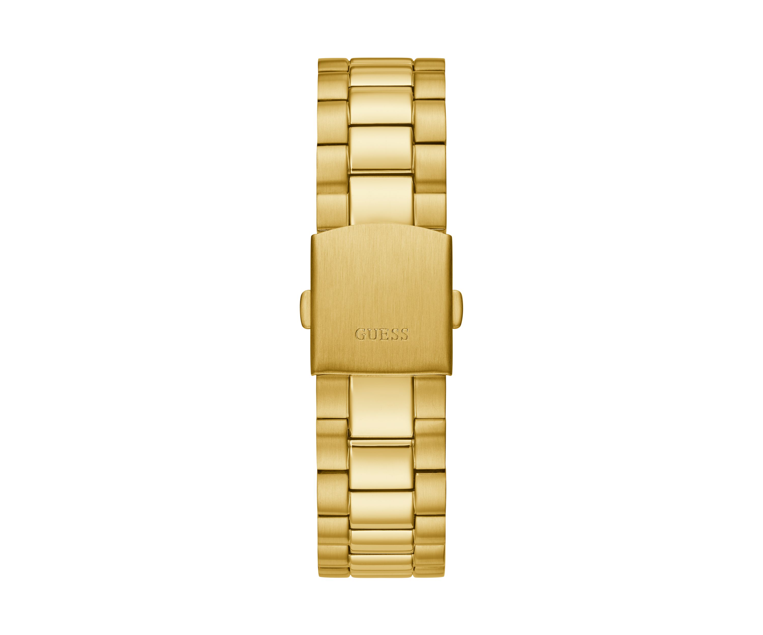Gold Tone Case Stainless Steel Watch