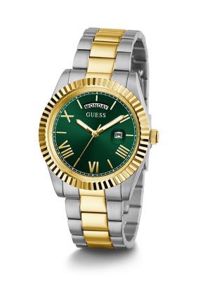 Guess Men's Two Tone Stainless Steel Watch