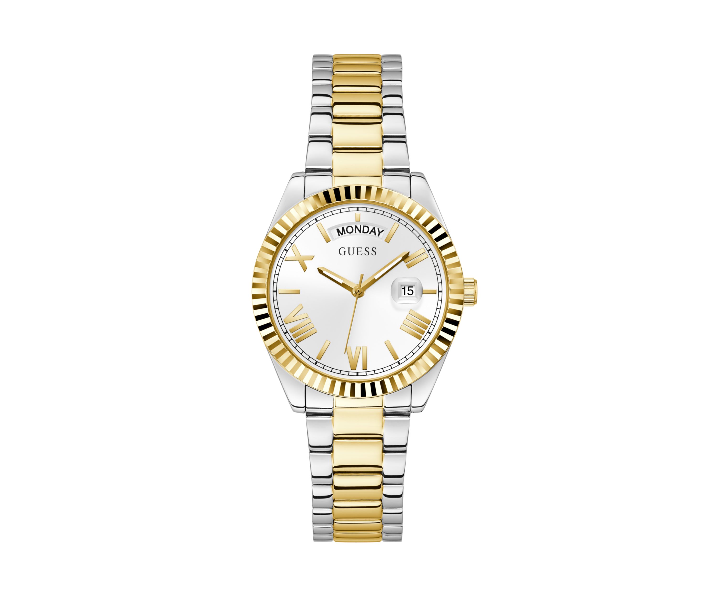 Two Tone Analog Watch