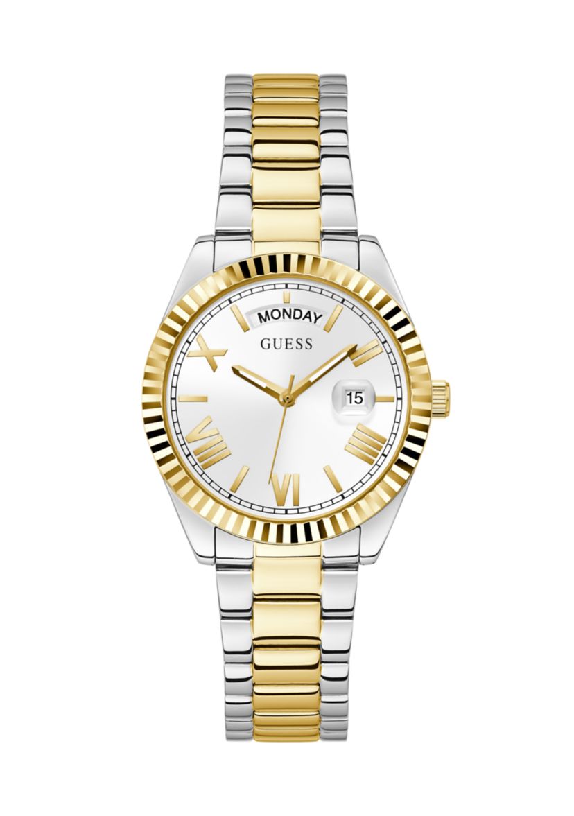 Two Tone Analog Watch