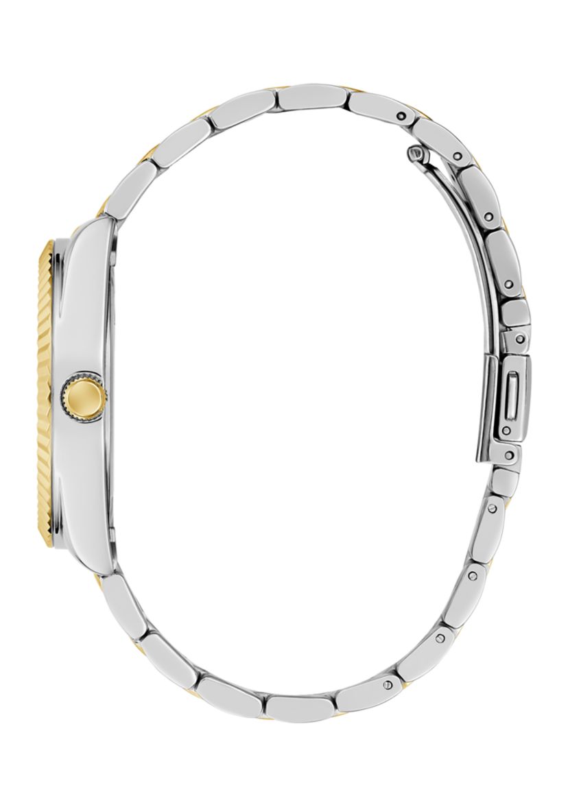 Two Tone Analog Watch