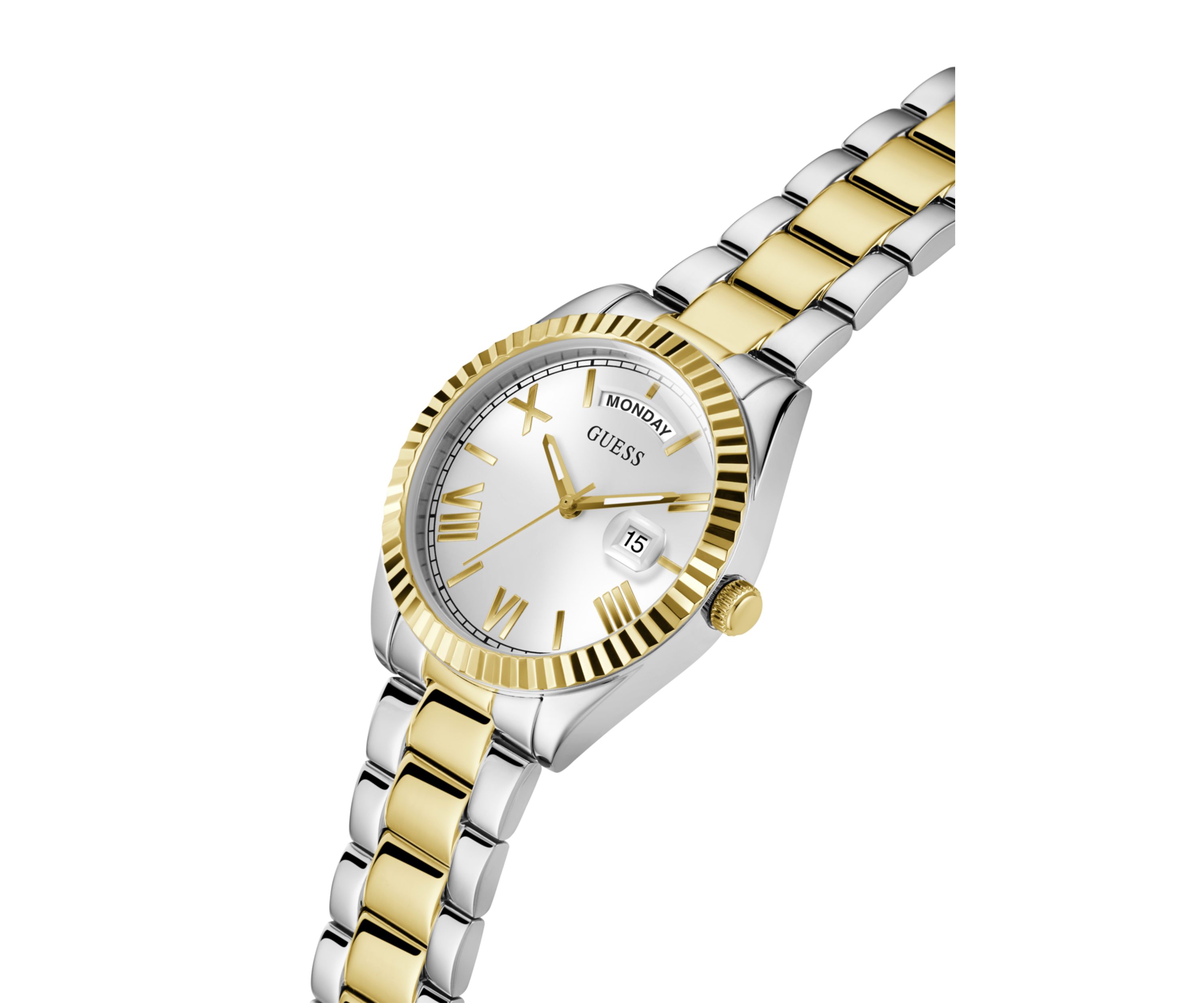Two Tone Analog Watch