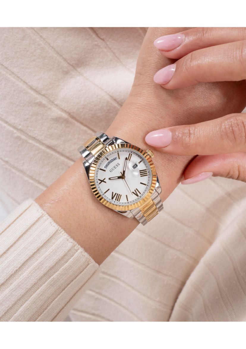 Two Tone Analog Watch