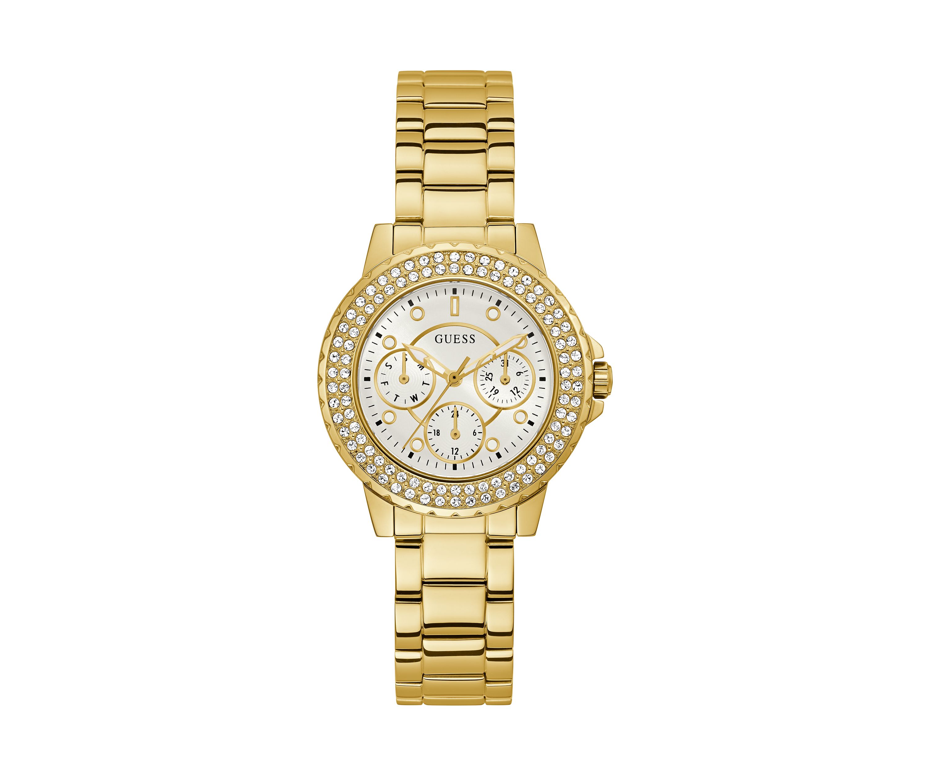 Gold Tone Stainless Steel Watch 