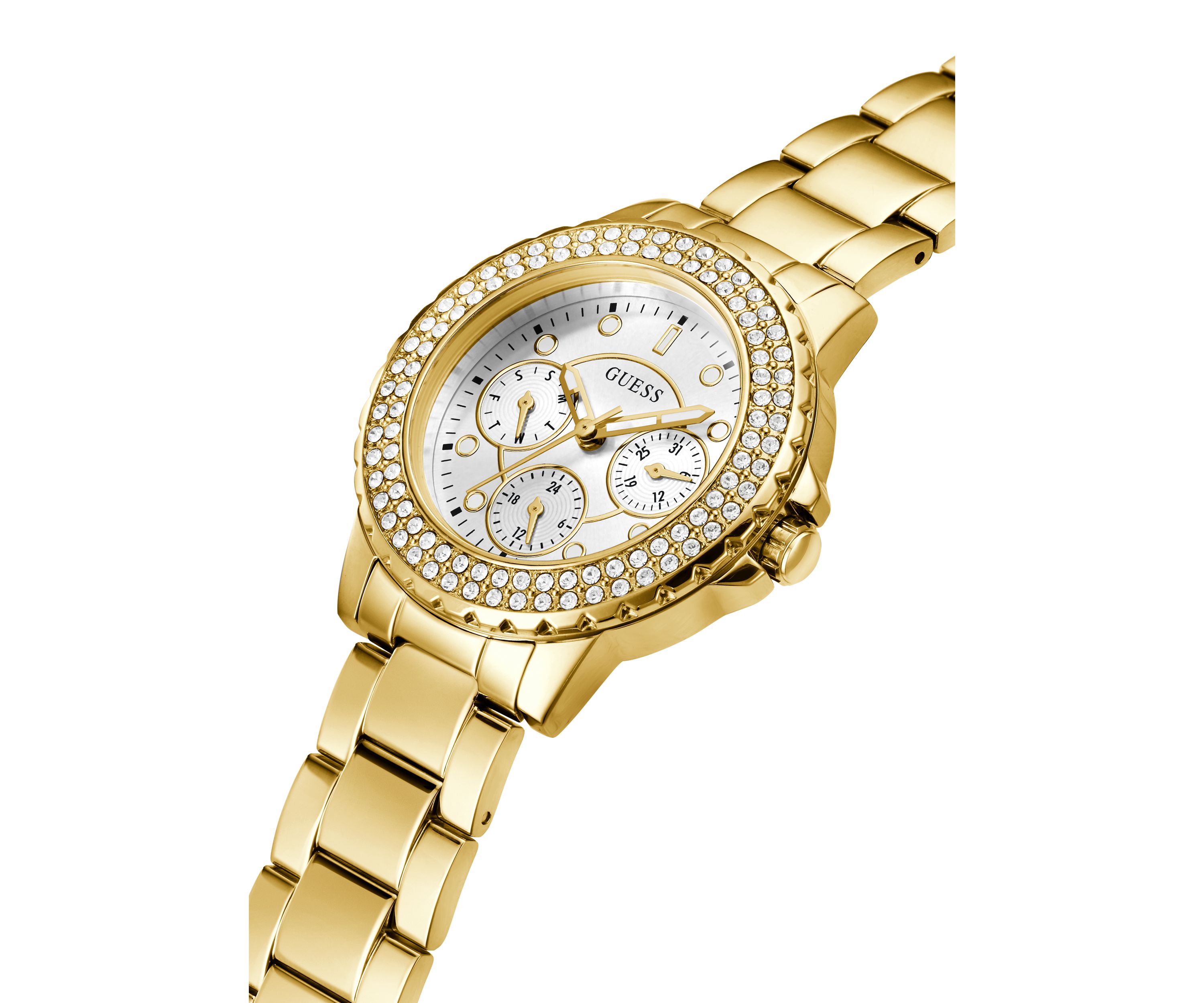 Gold Tone Stainless Steel Watch 