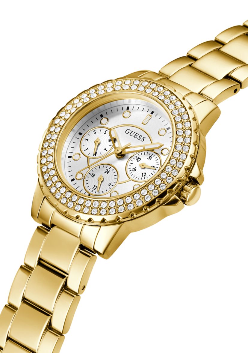 Gold Tone Stainless Steel Watch 