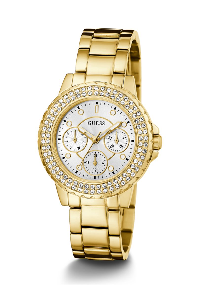 Gold Tone Stainless Steel Watch 
