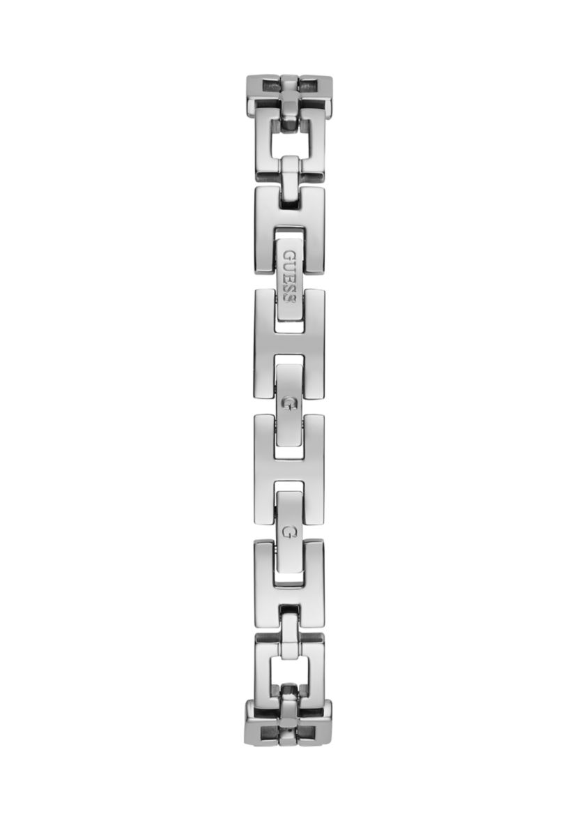 Silver Tone Case Stainless Steel Watch