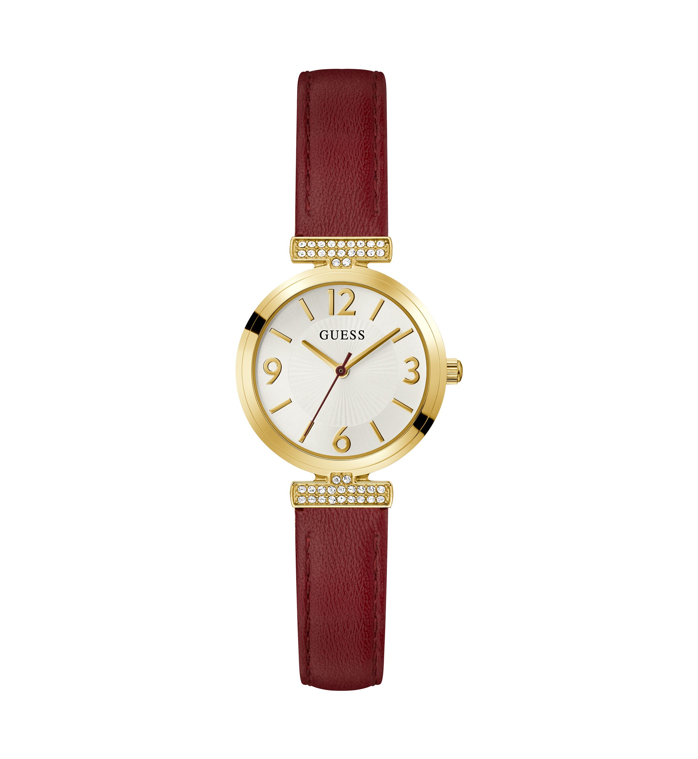 Dark Red Watch 