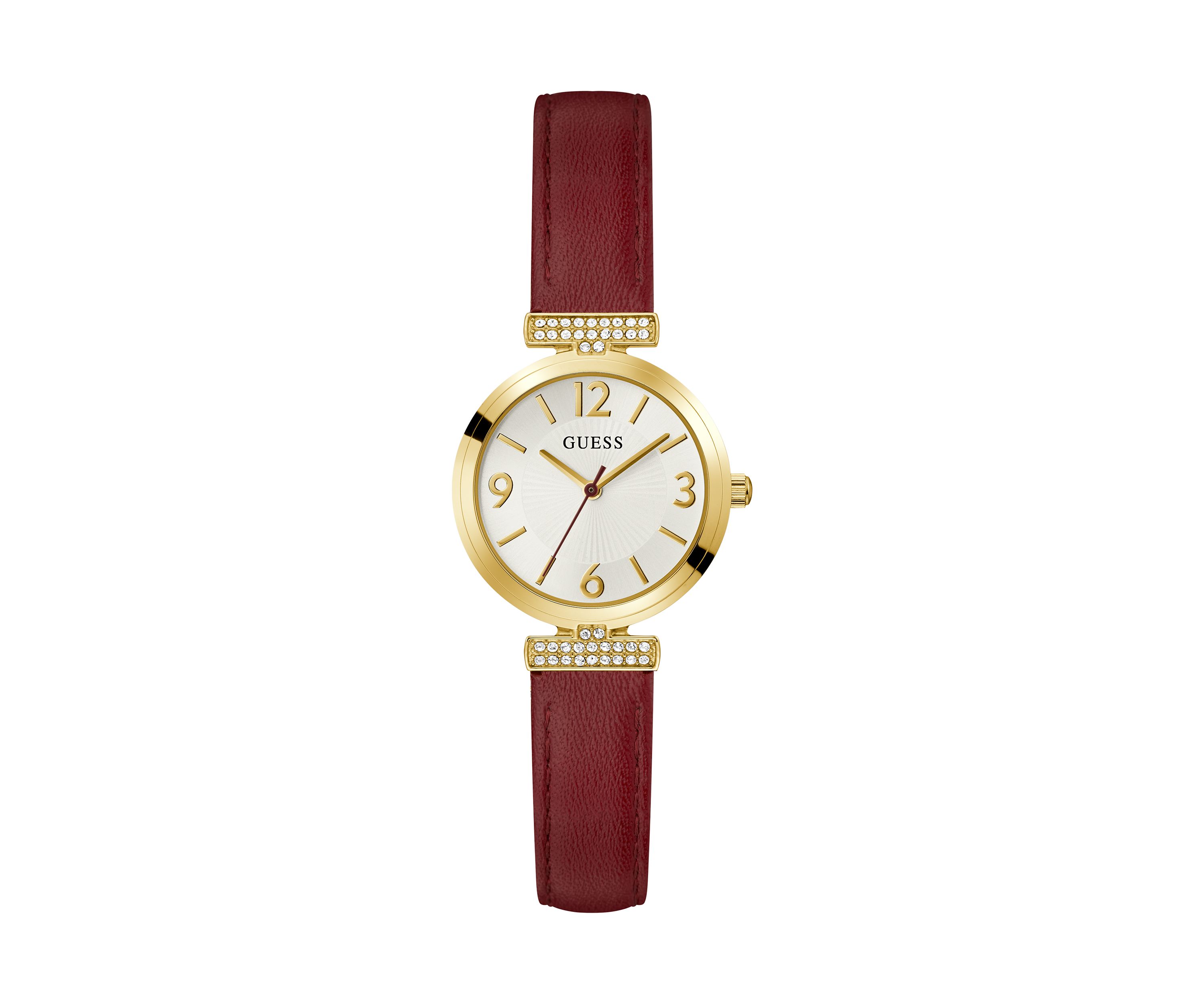 Dark Red Watch 