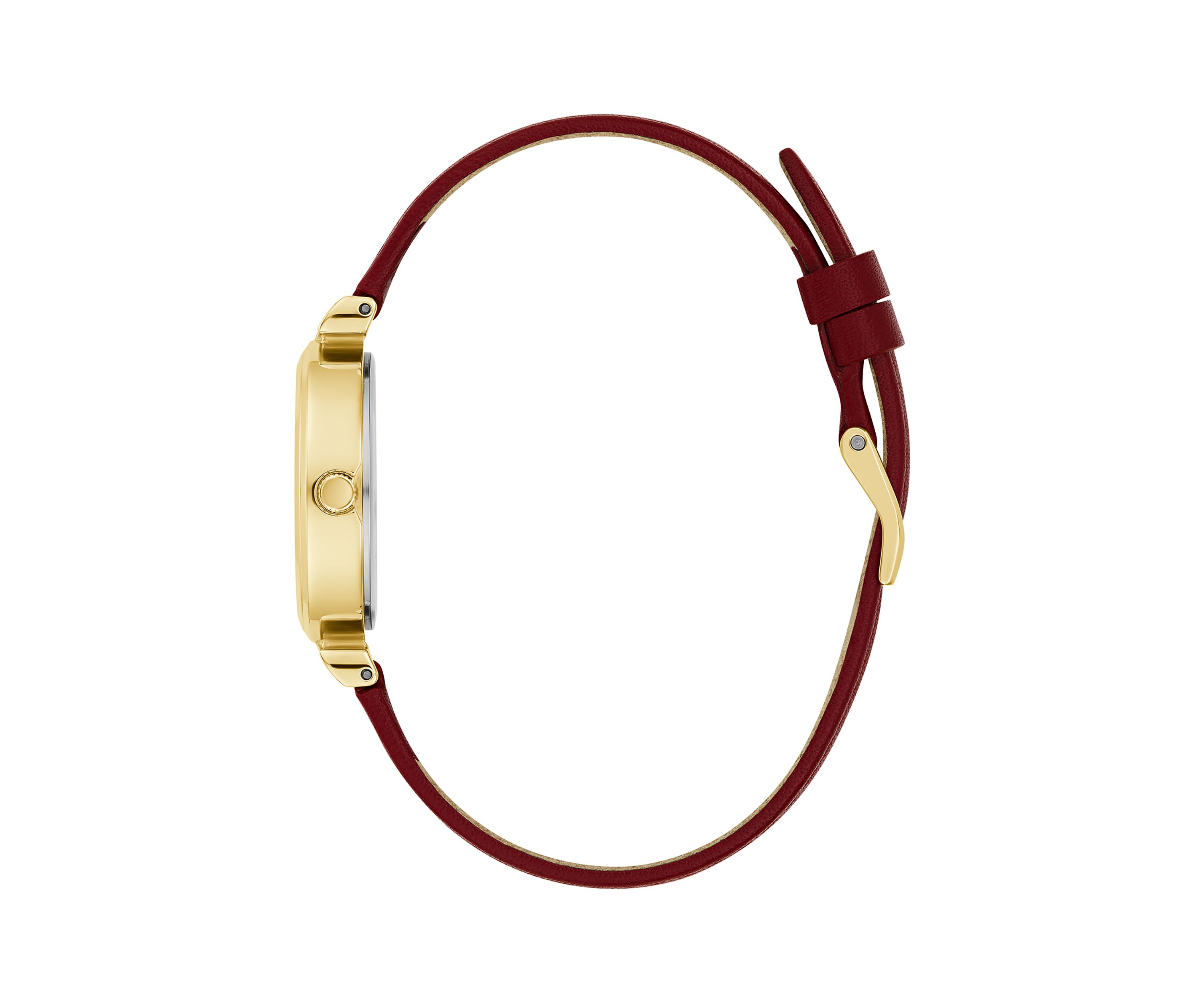 Dark Red Watch 