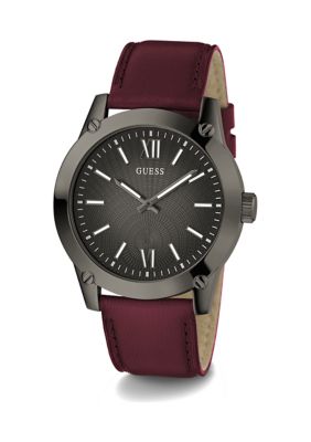 Guess Men's Red Watch
