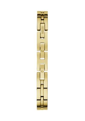 Gold Crystal Bangle Watch 