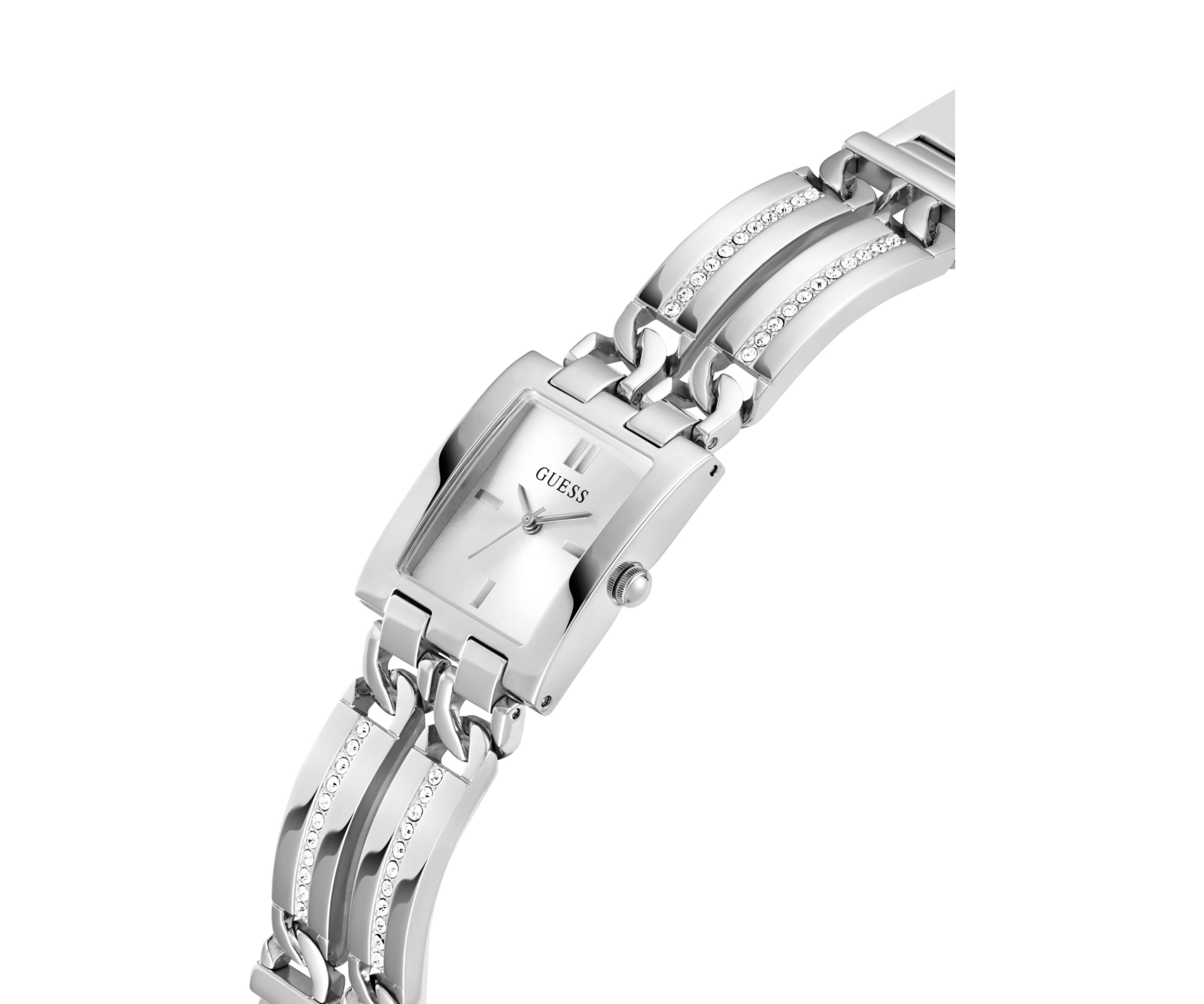 Chain Link Pavé Band Watch