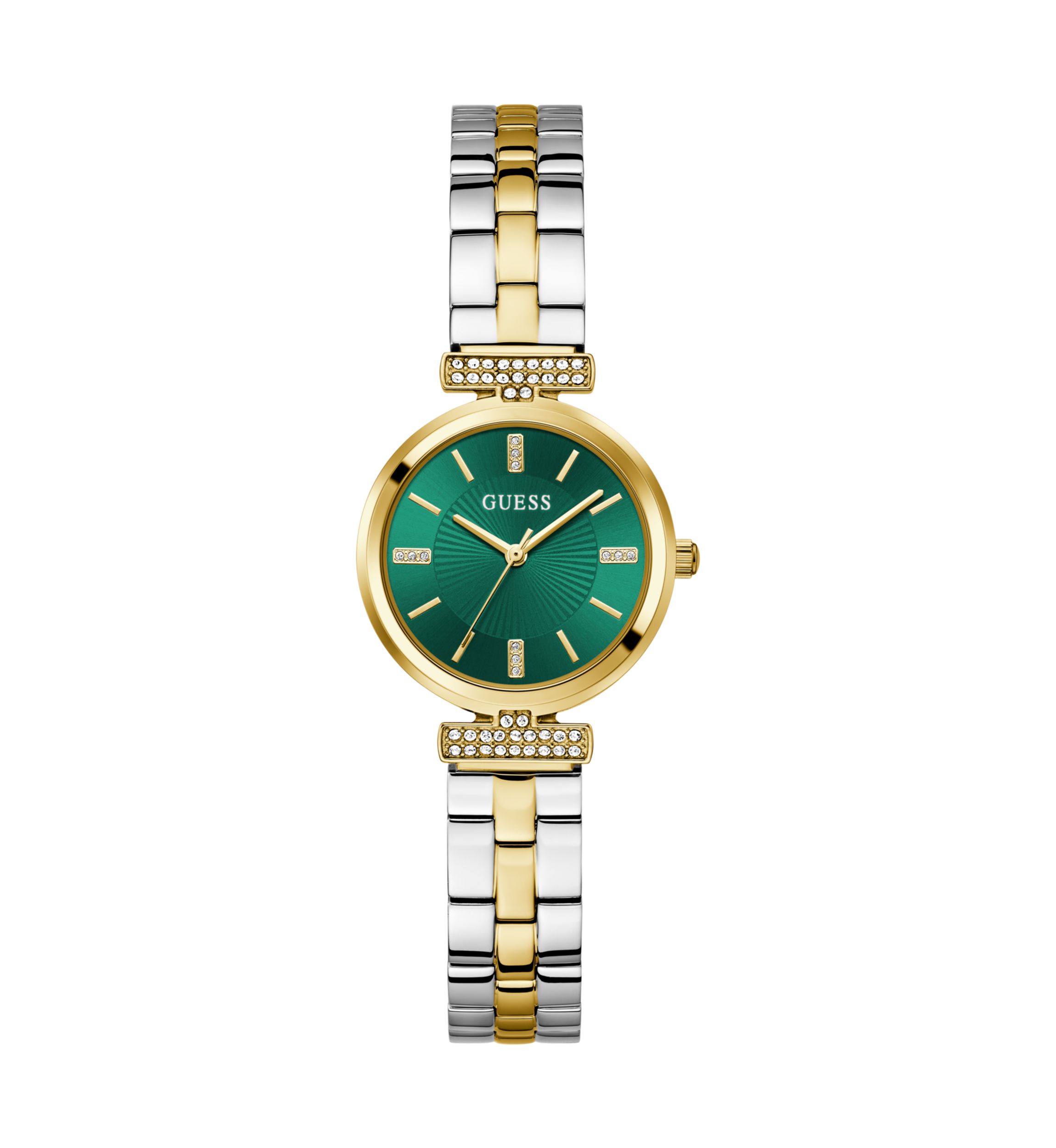 Two-Tone Analog Watch