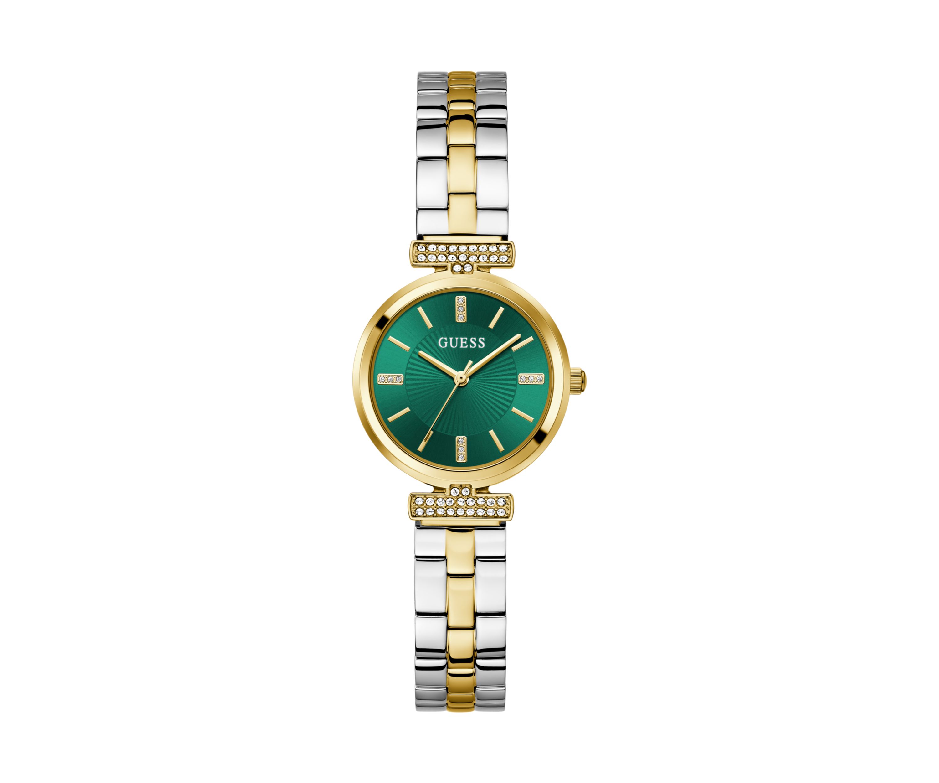 Two-Tone Analog Watch