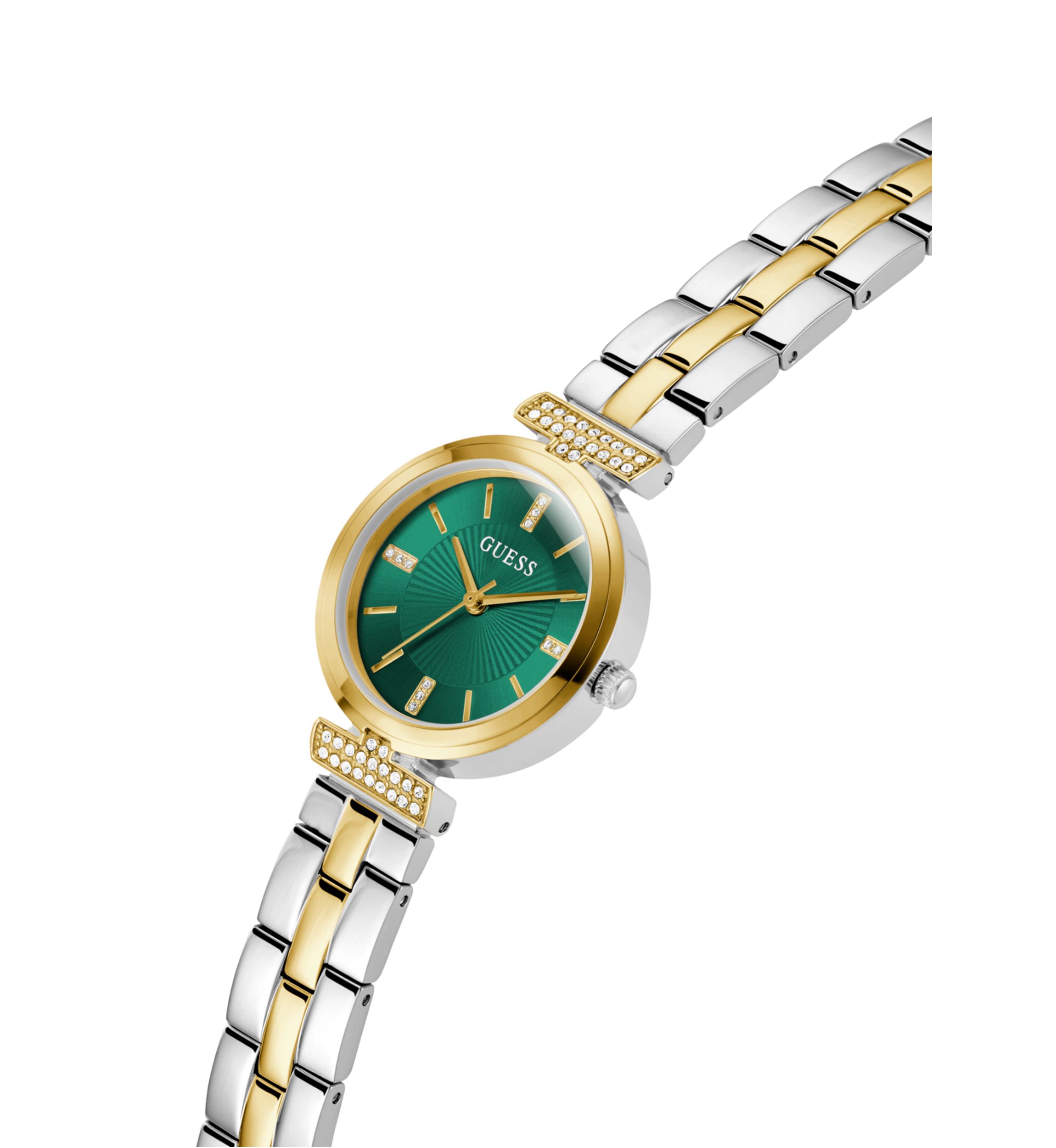 Two-Tone Analog Watch
