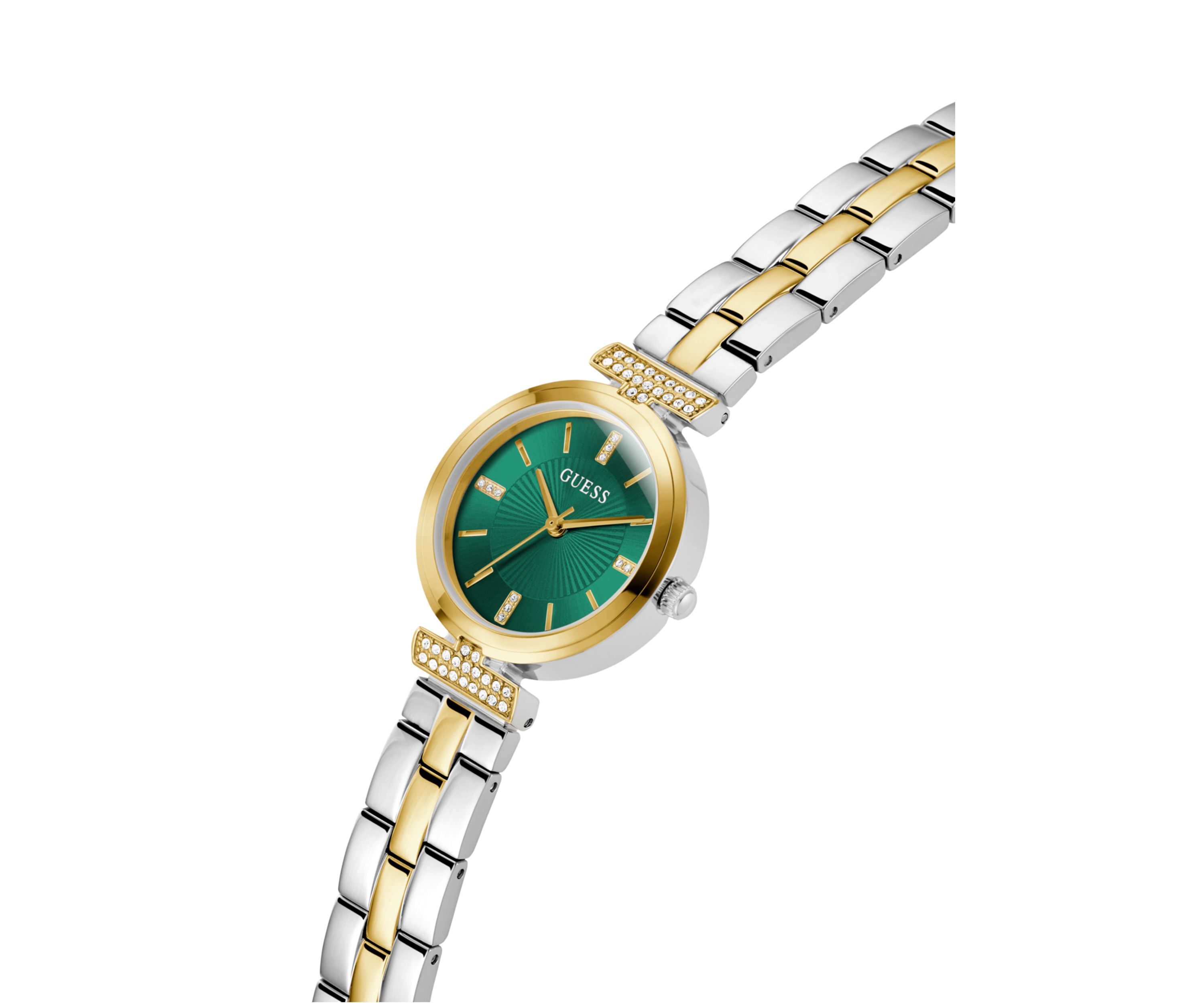 Two-Tone Analog Watch