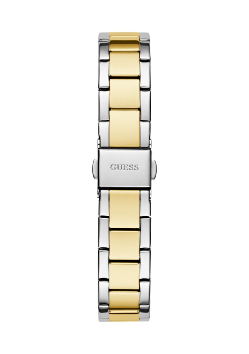 Two Tone Green Dial Watch