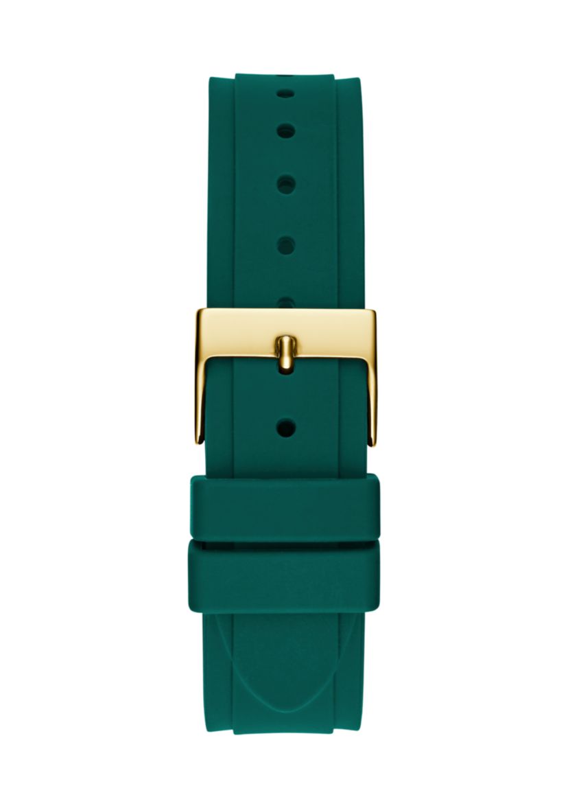 Green Gold Tone Multi-function Watch