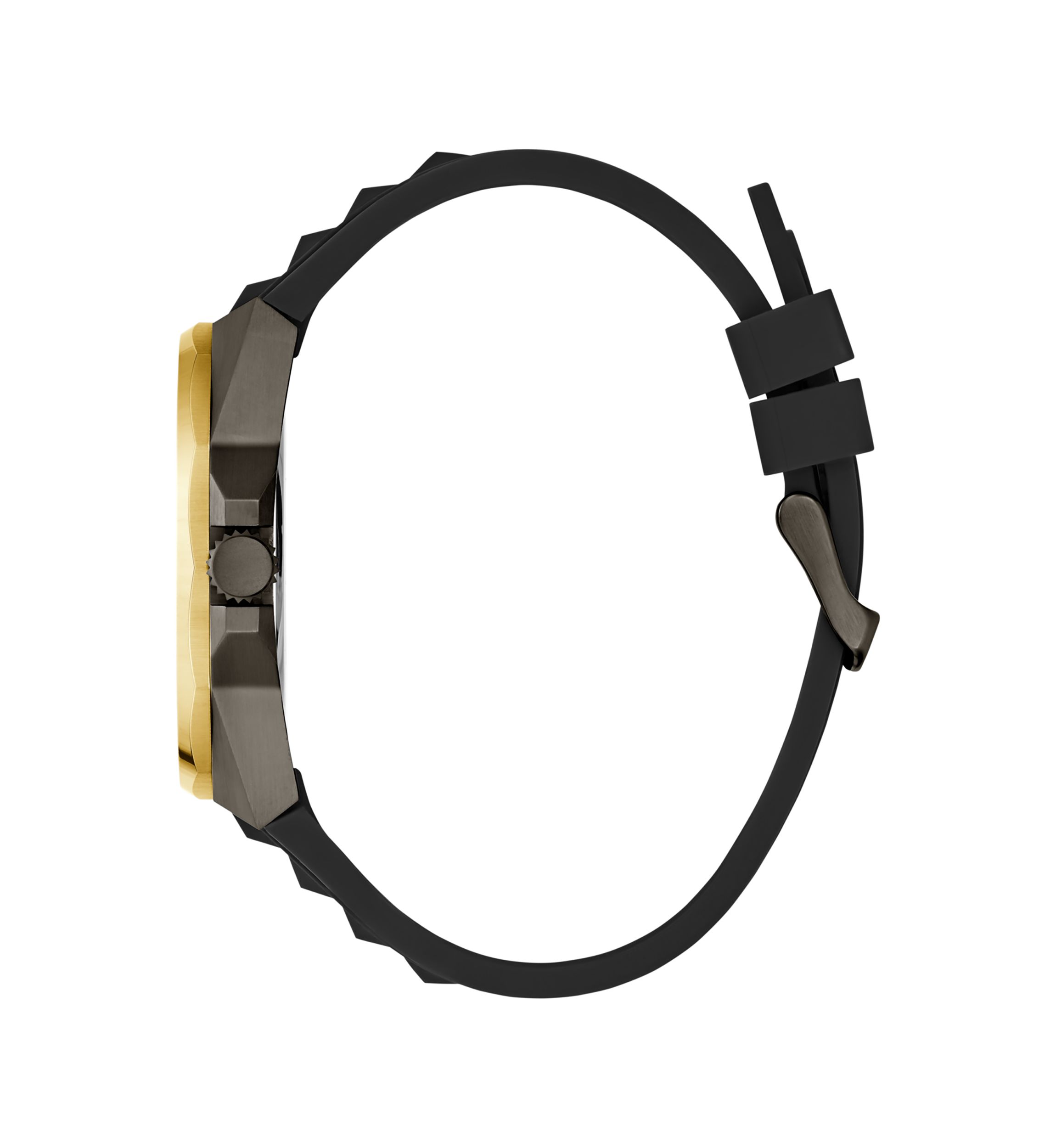 Black Two-Tone Multifunction Watch