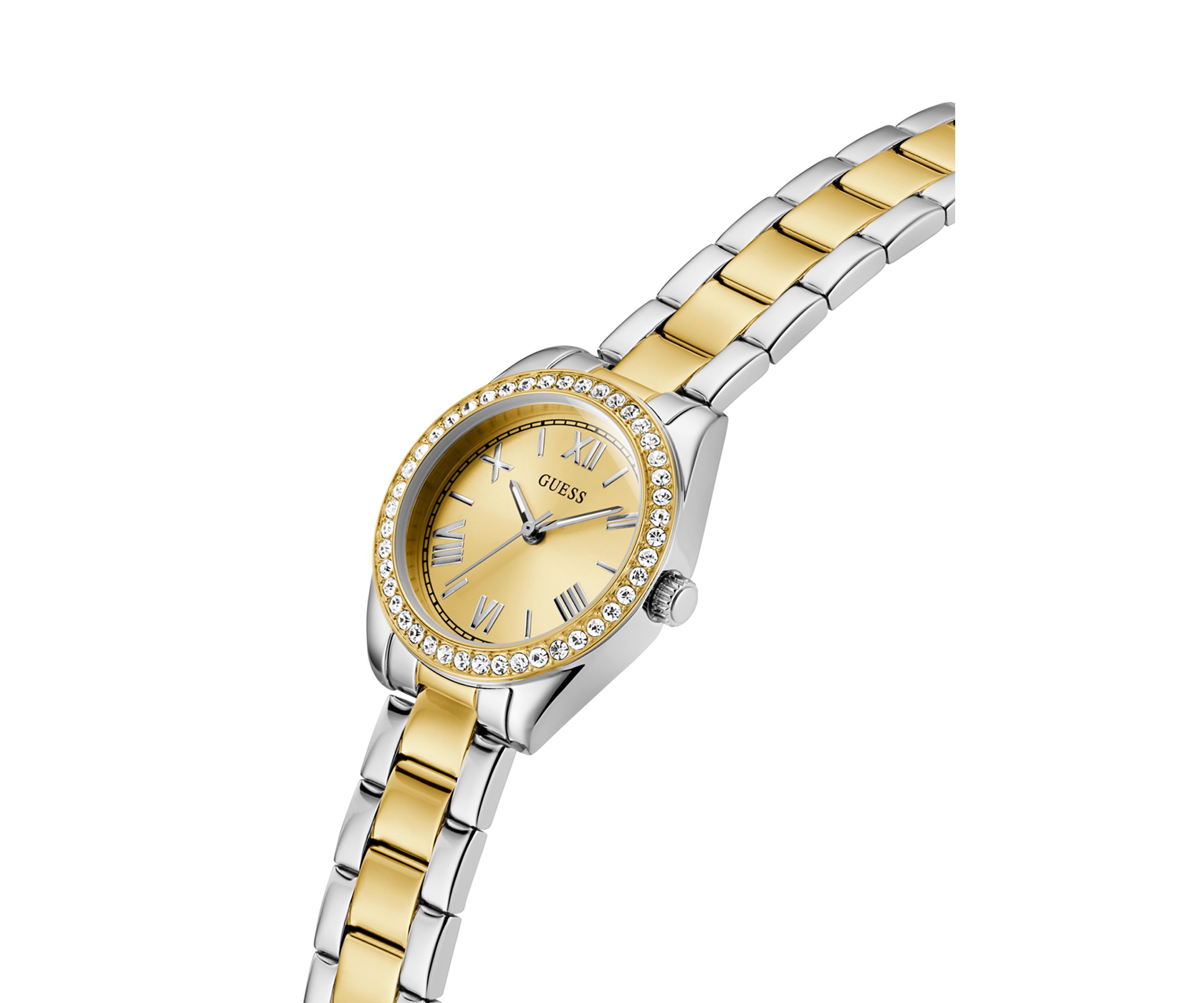 Two-Tone Analog Watch