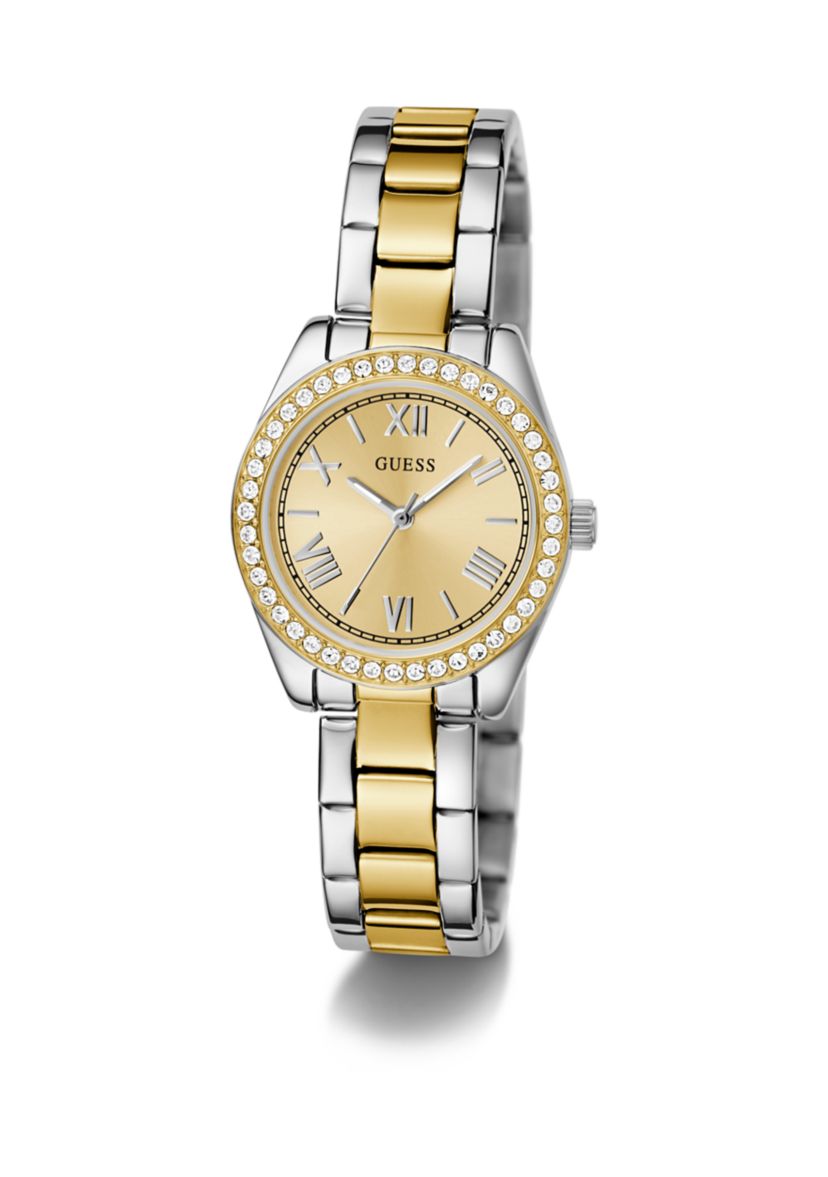 Two-Tone Analog Watch
