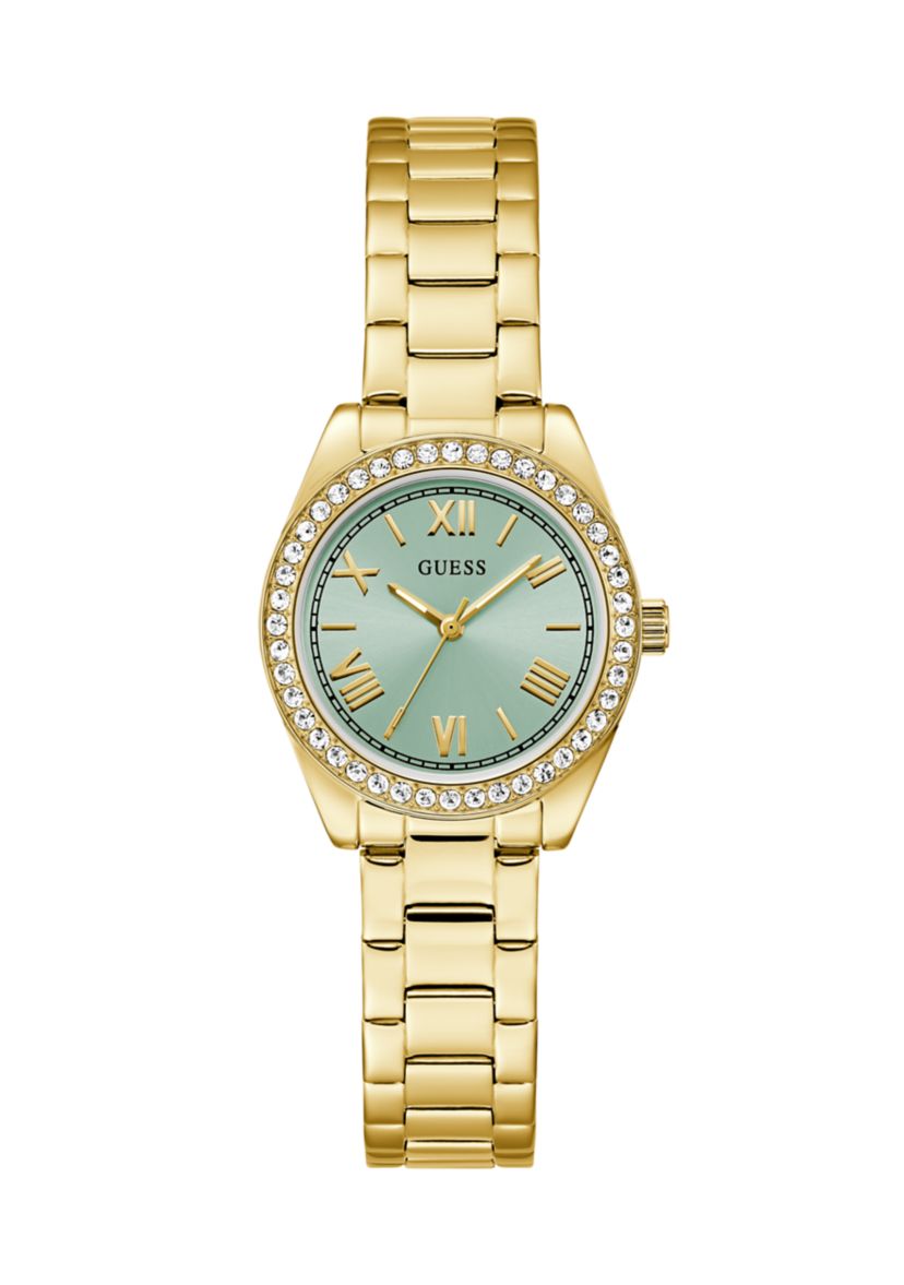 Gold Tone Analog Watch