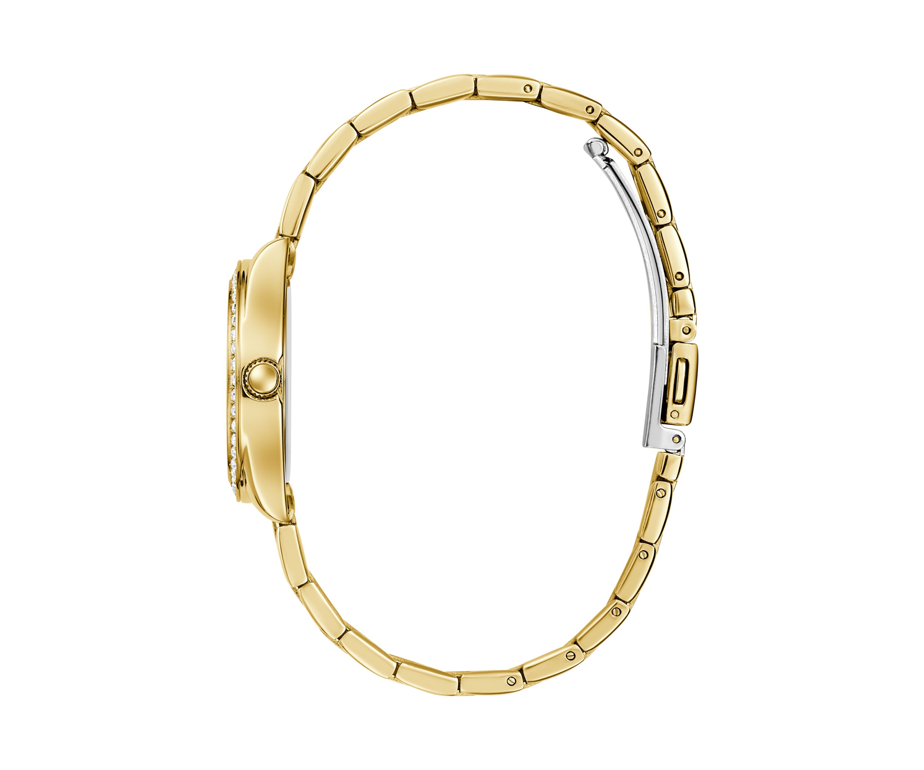 Gold Tone Analog Watch