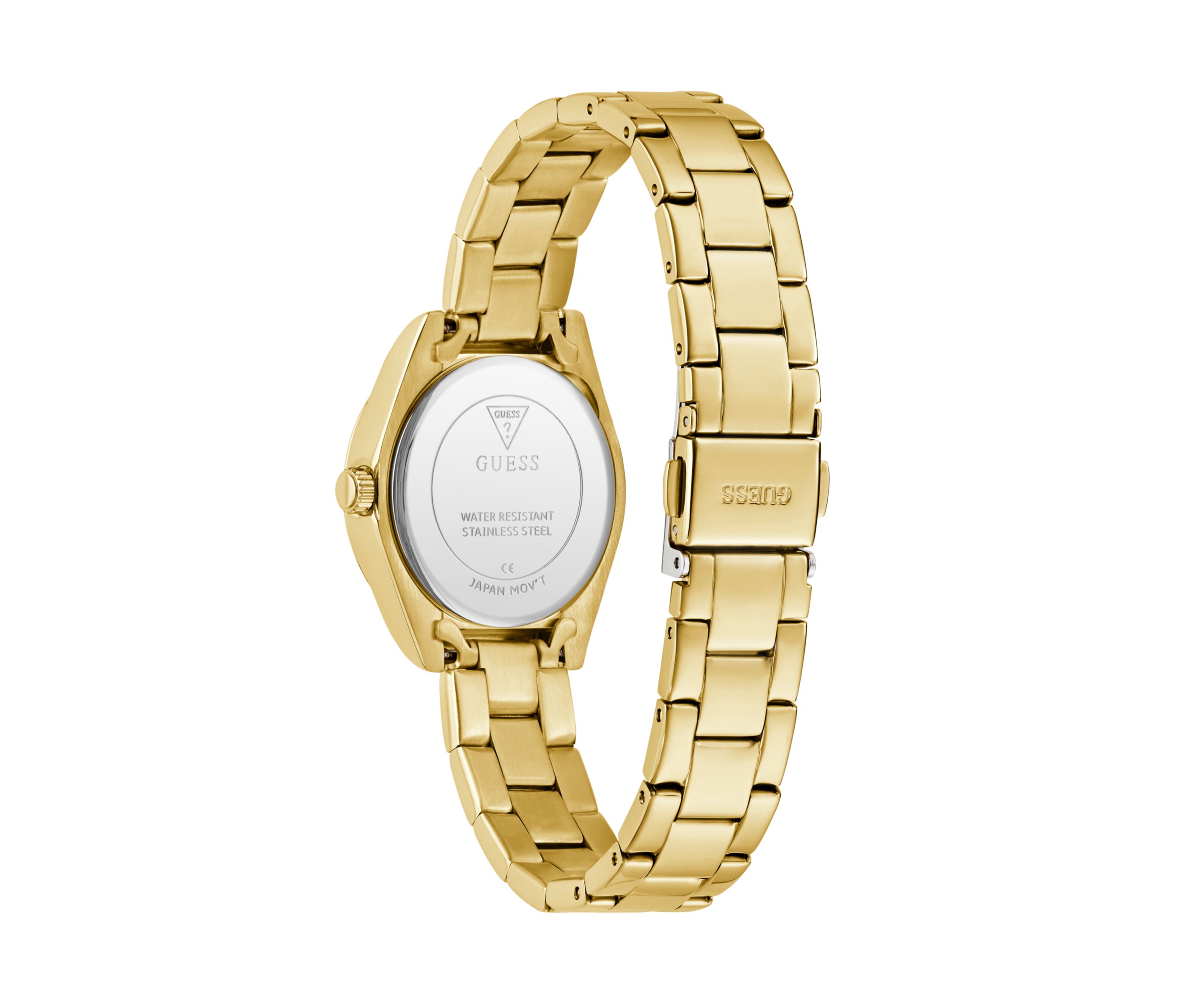 Gold Tone Analog Watch