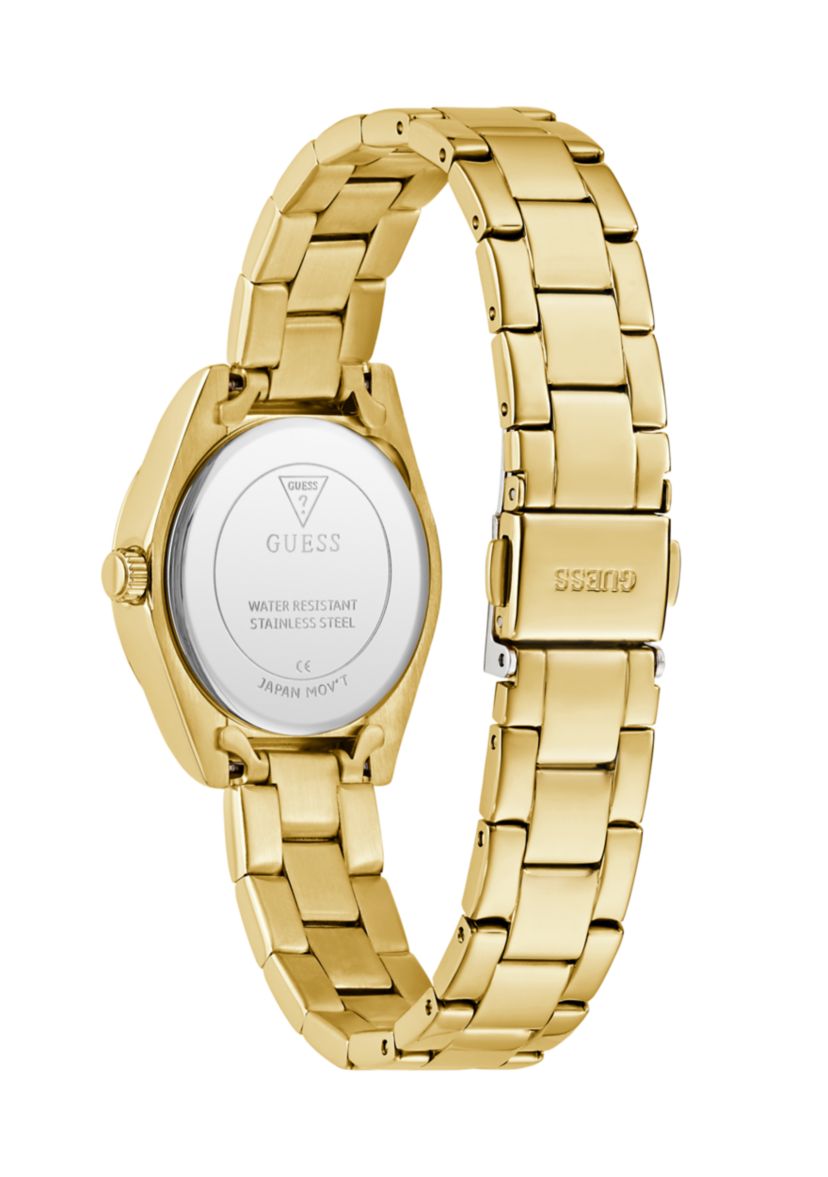 Gold Tone Analog Watch