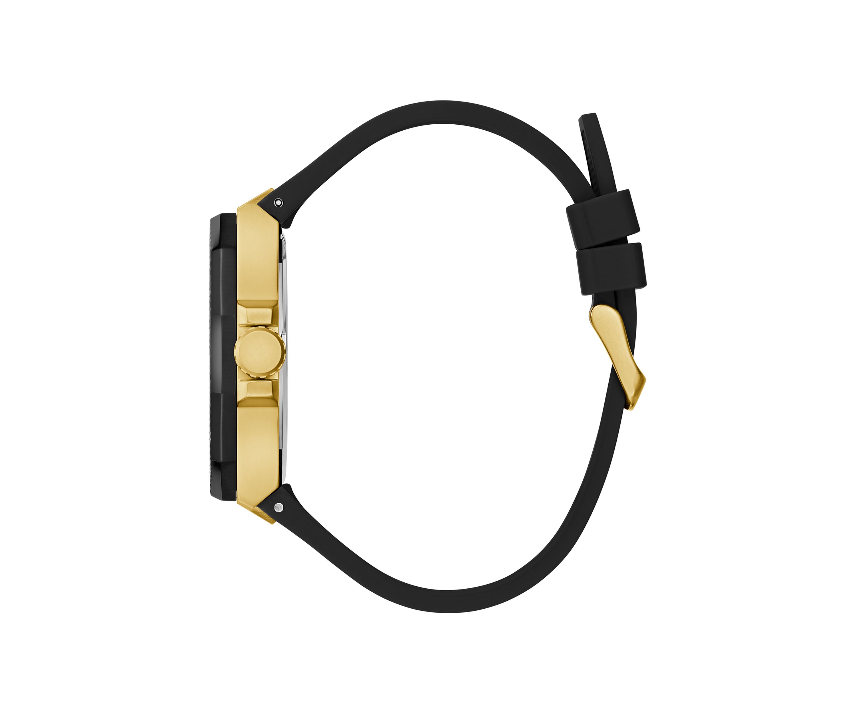 Black Gold Tone Multi-Function Watch