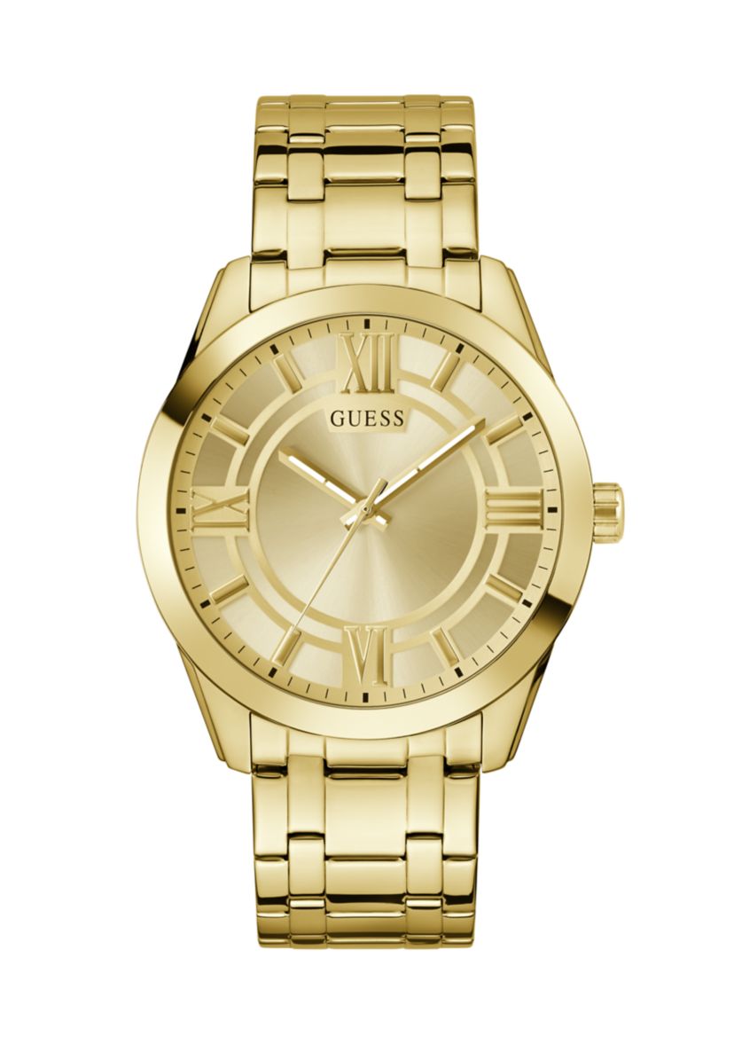 Gold Tone Analog Watch