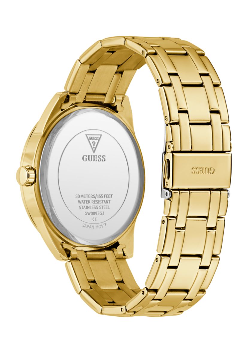 Gold Tone Analog Watch