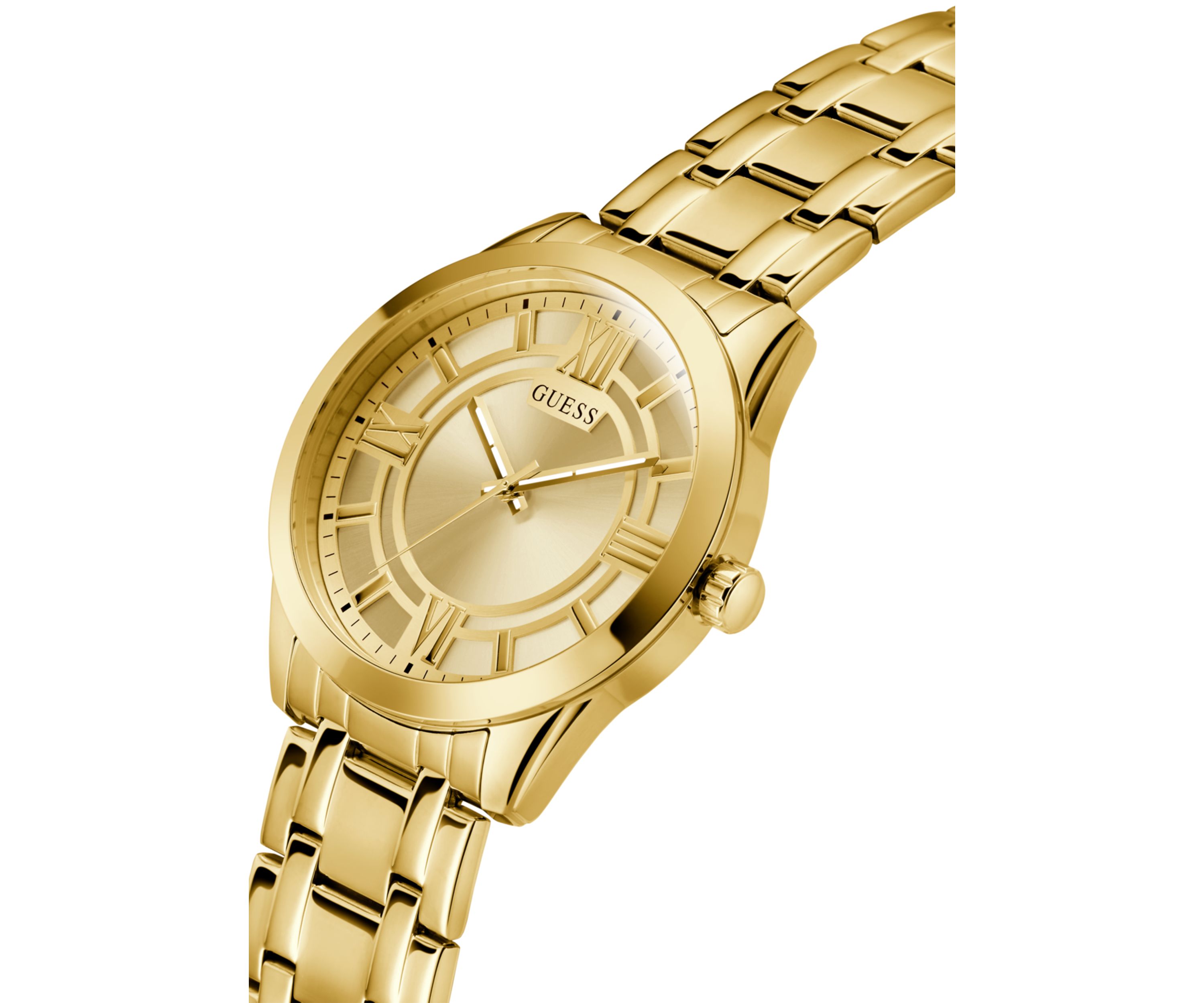 Gold Tone Analog Watch