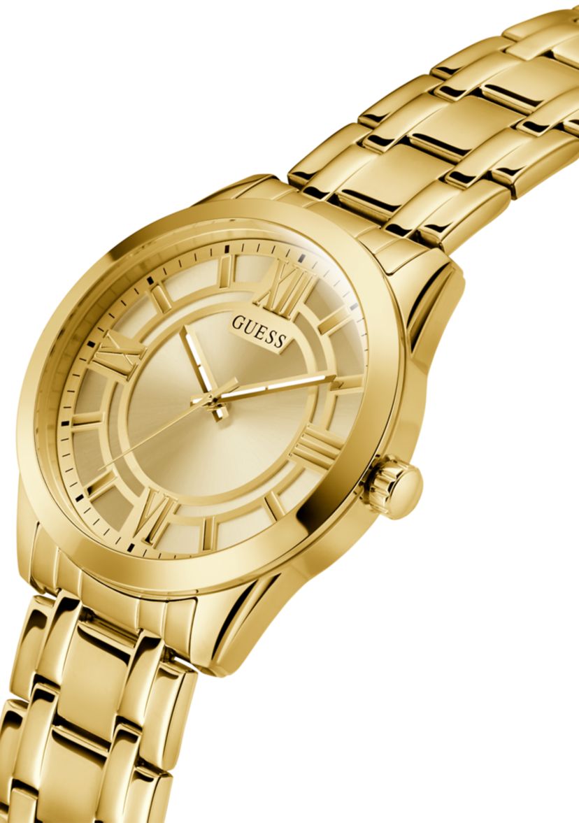 Gold Tone Analog Watch