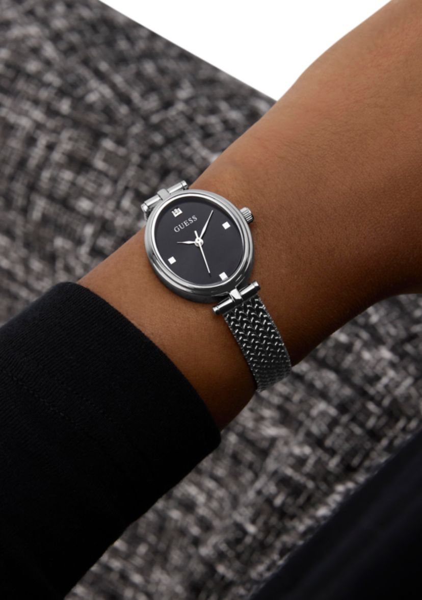 Silver Black Watch