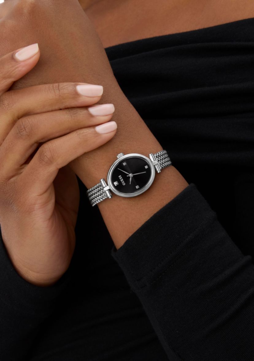 Silver Black Watch