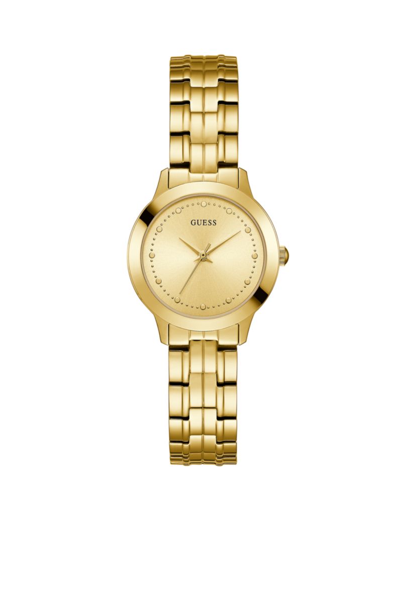 Womens Gold-Tone Chelsea Slim Classic Watch
