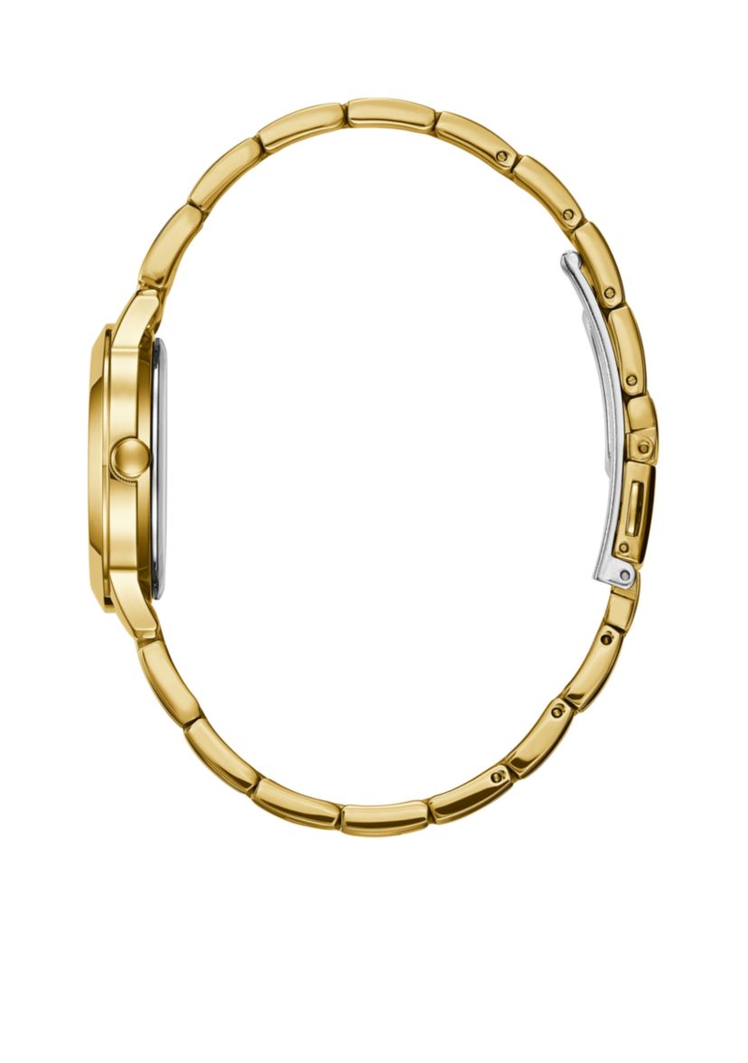 Womens Gold-Tone Chelsea Slim Classic Watch