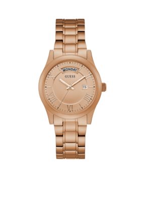 GUESS® Women's Rose Gold-Tone Classic Watch | belk