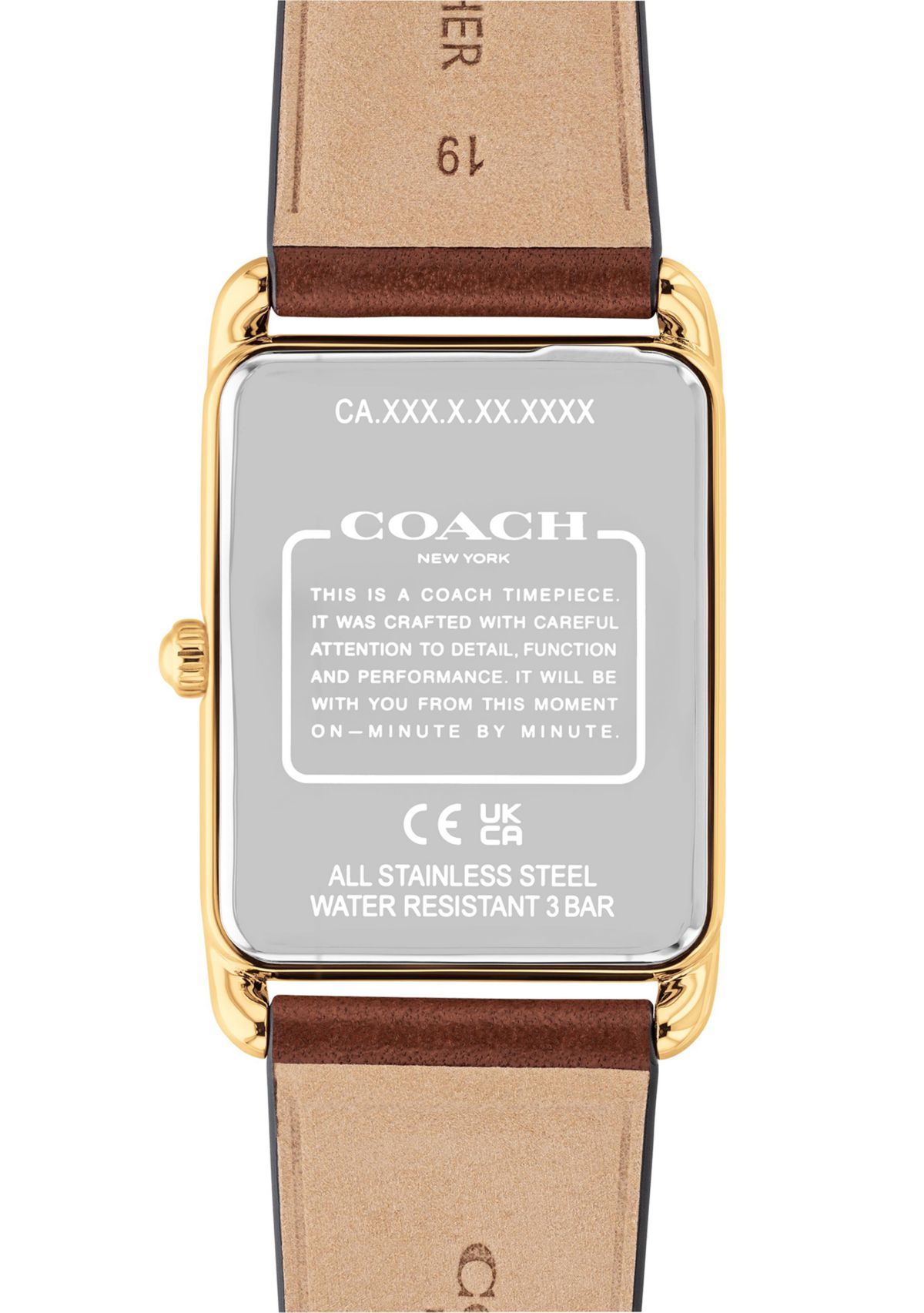 Elliot Leather Strap Watch