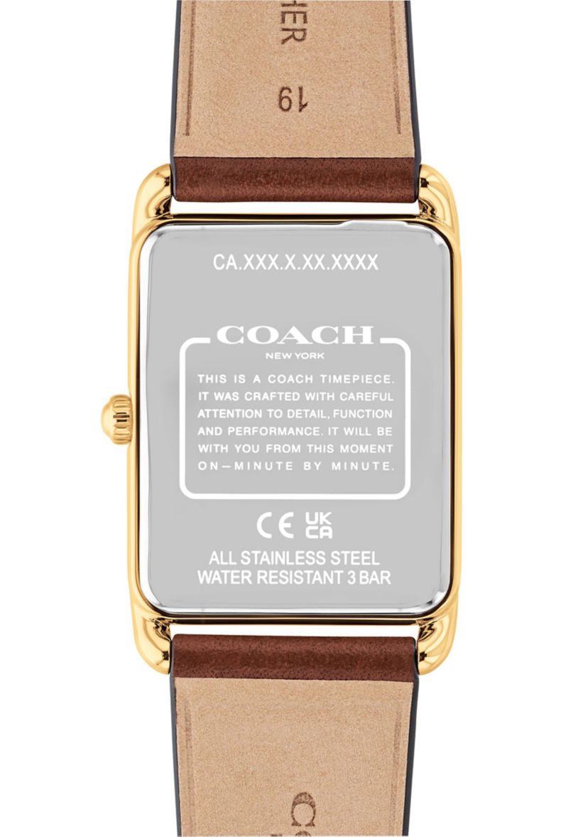 Elliot Leather Strap Watch