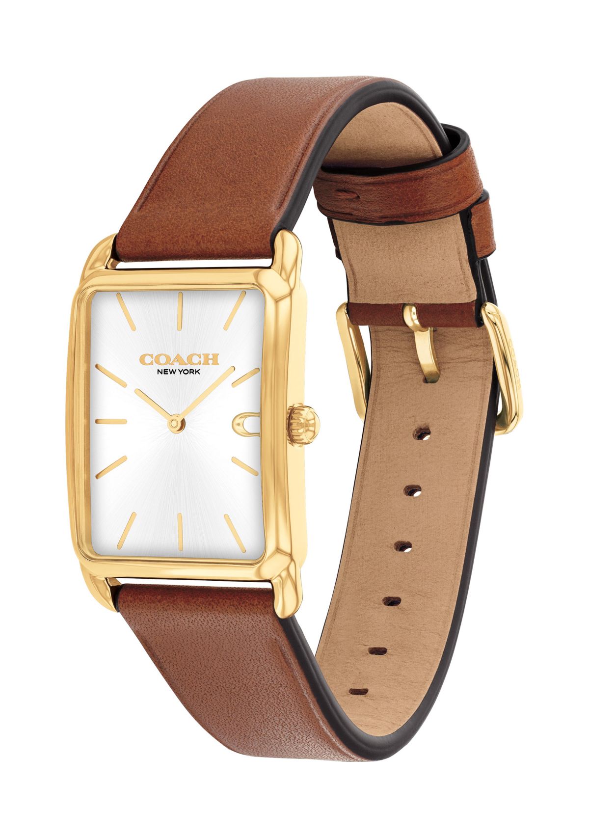 Elliot Leather Strap Watch